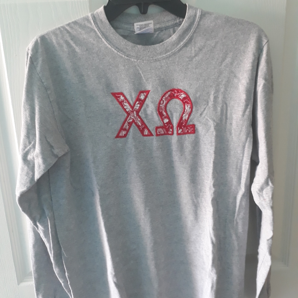 Chi Omega jersey long sleeve